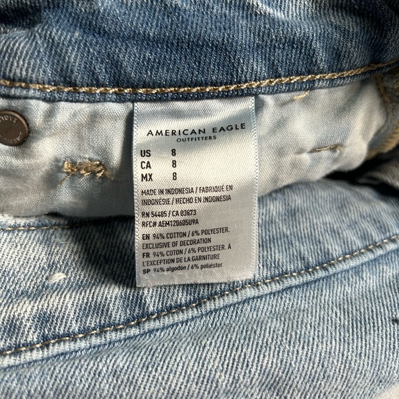 Distressed American Eagle Jean Shorts - Picture 4 of 7